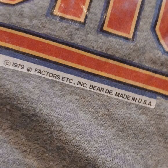 Vintage 70s Coach Green and Gray Raglan Tee - Picture 6 of 6